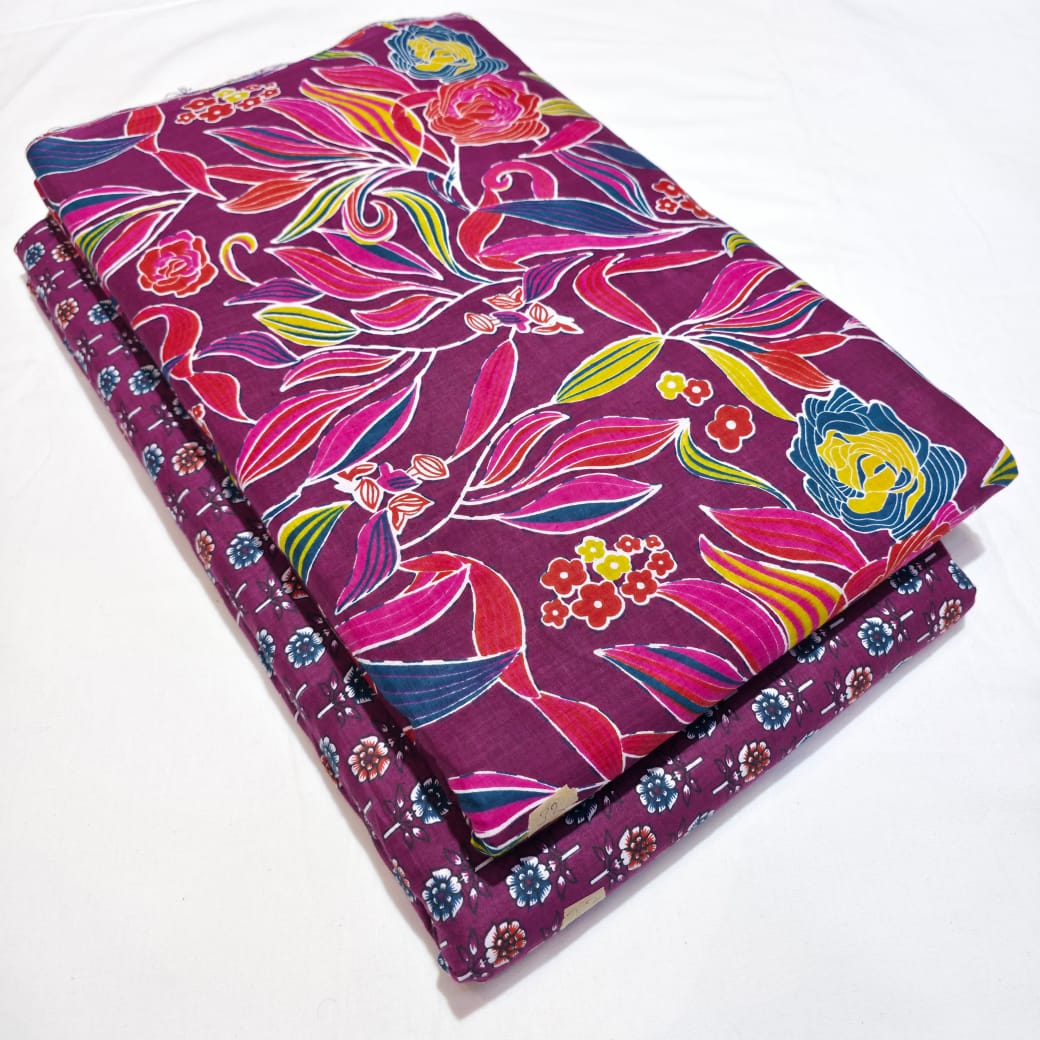 Cotton 60 60 Fabric Premium - Radha Kishan Fabtex